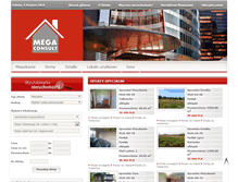 Tablet Screenshot of mega-consult.pl